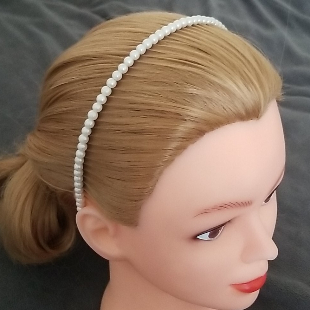 Faux Pearl Headband